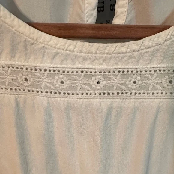 Rhythm White Casual long Sleeve White Dress - Picture 4 of 11